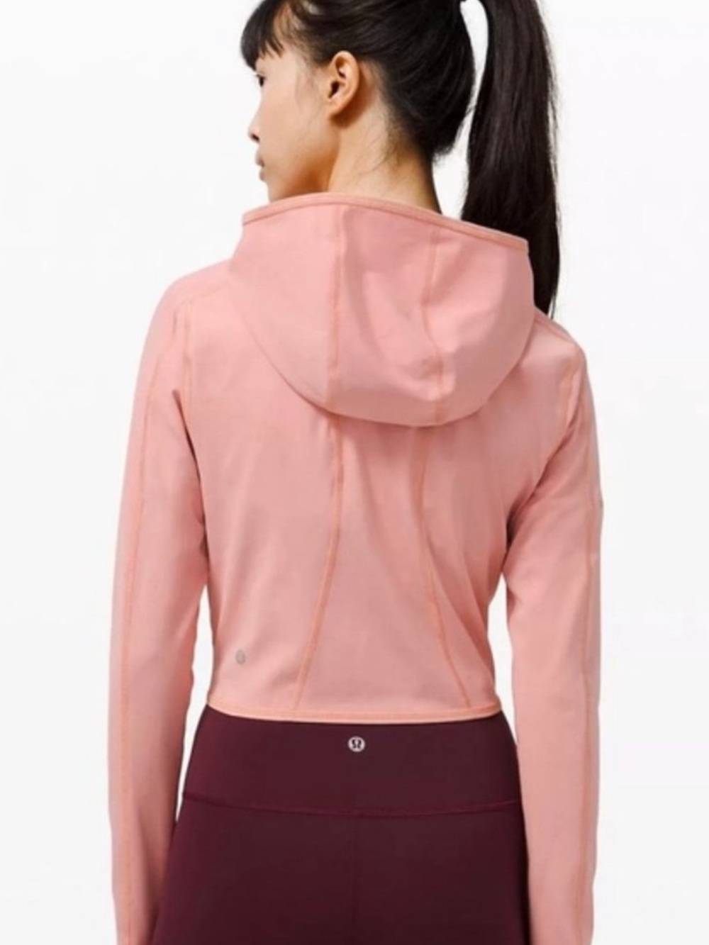 lululemon cropped running jacket